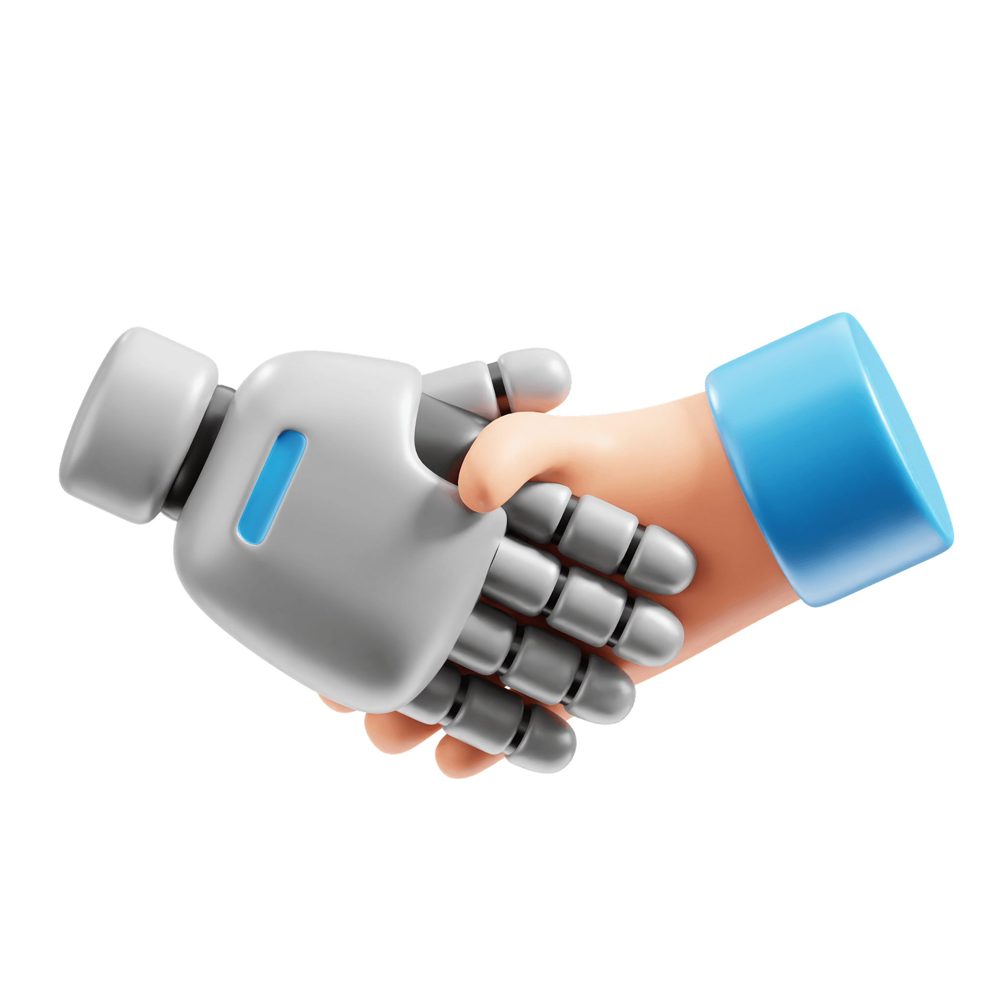 Shaking hands